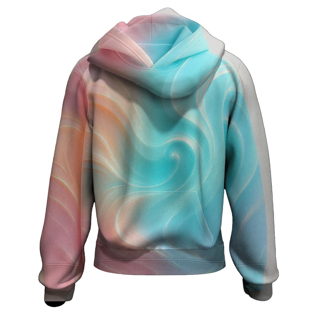 Aurora Tidal Gradient heavyweight hoodies