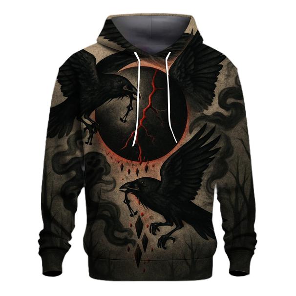 Ravens Of The Broken Eclipse lightweight hoodies