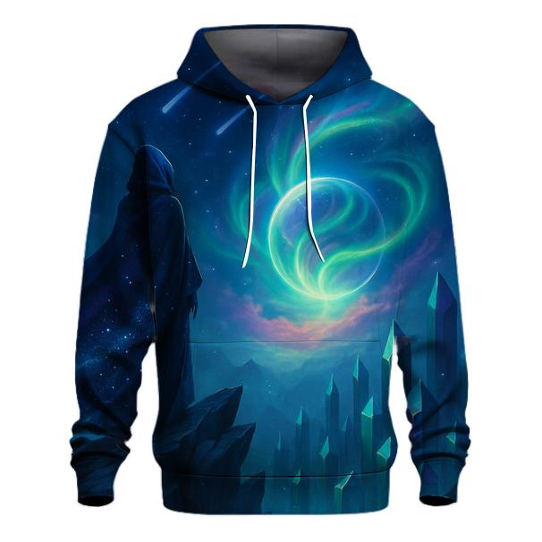 Aurora Drifter Over The Crystal Planet zip-up hoodies