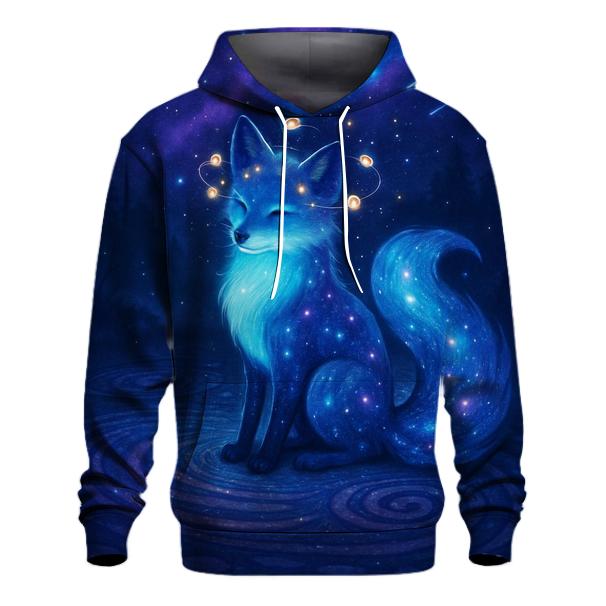 Stargazer Fox In The Spiral Clearing custom hoodies
