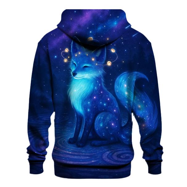 Stargazer Fox In The Spiral Clearing custom hoodies