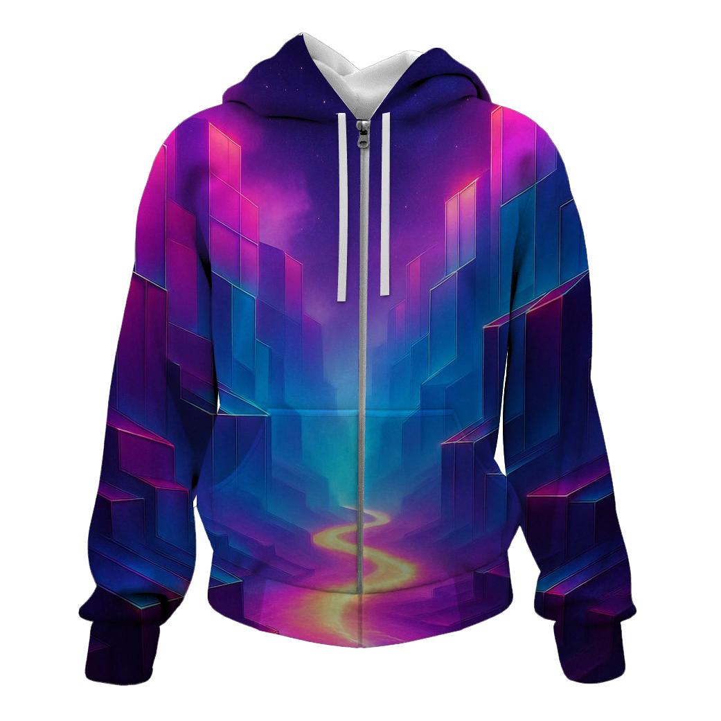 Neon Mirage Canyon hoodie styles