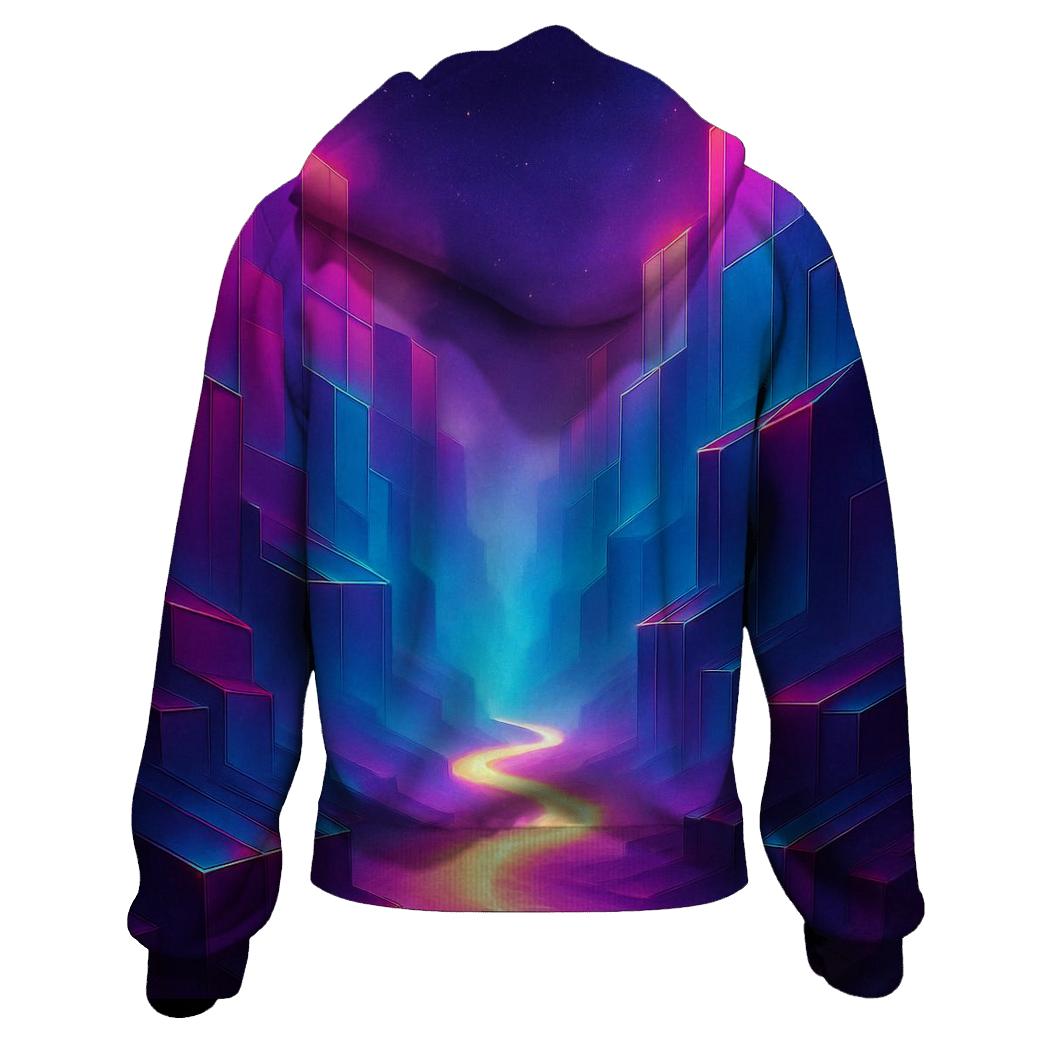 Neon Mirage Canyon hoodie styles