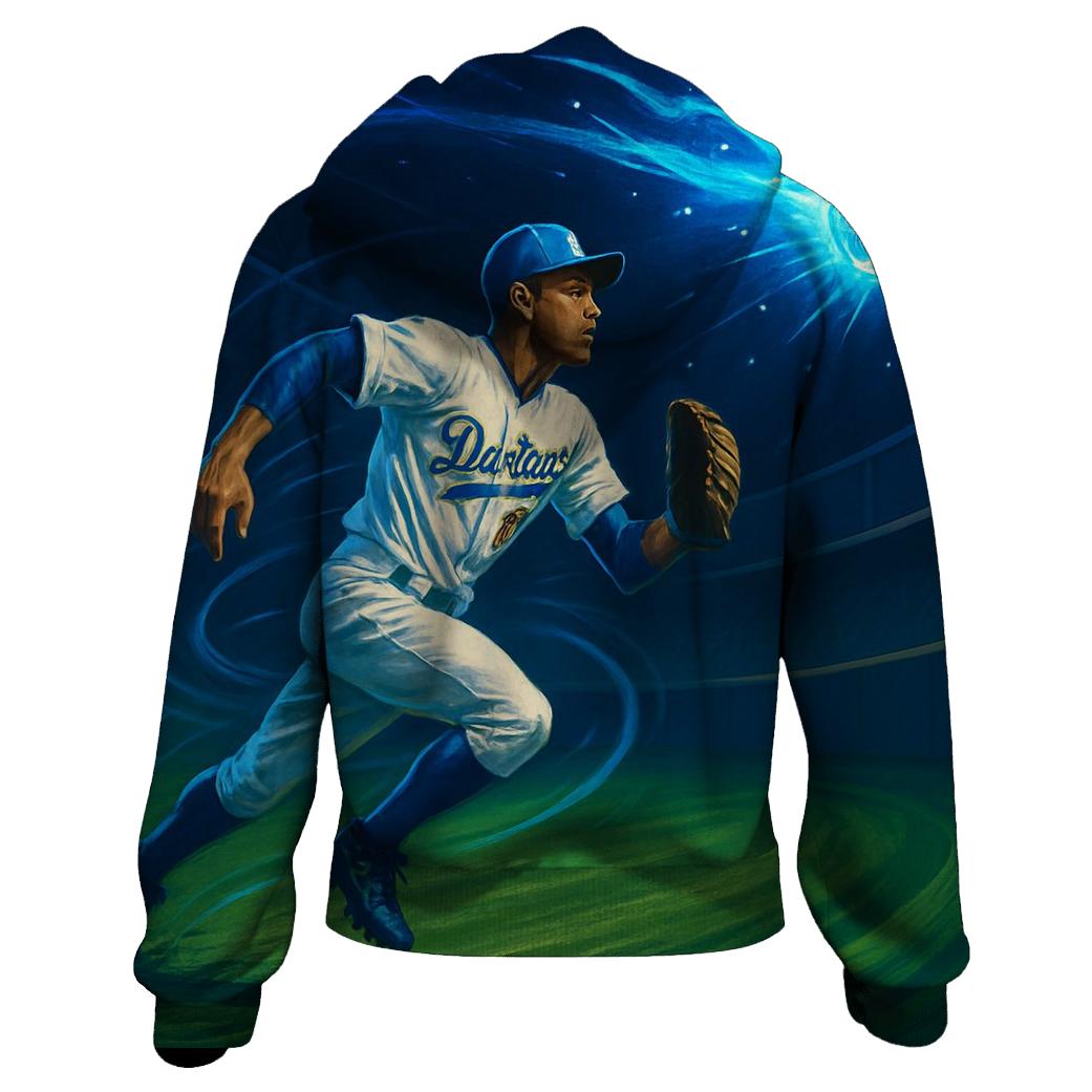Blue Comet Outfield Chase zip-up hoodies