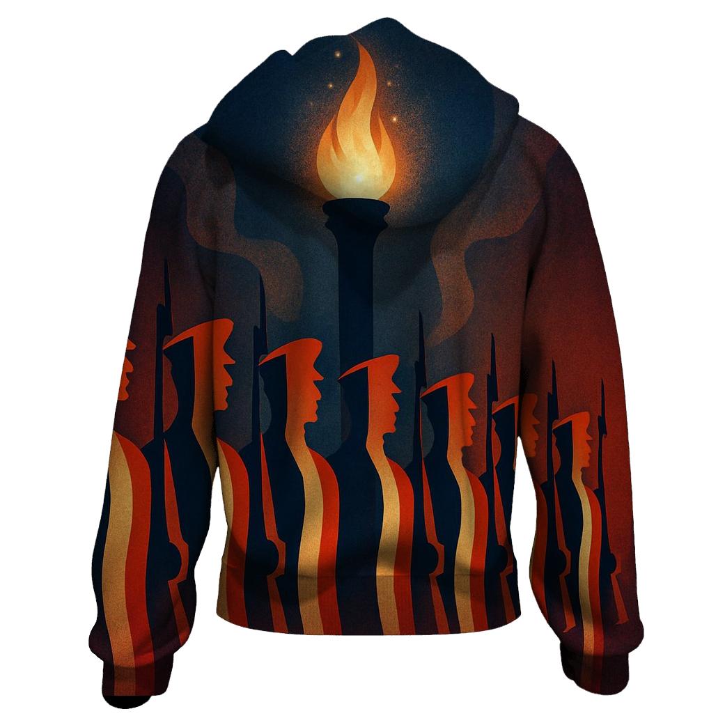 Honor Guard Flame Of Freedom hoodie styles