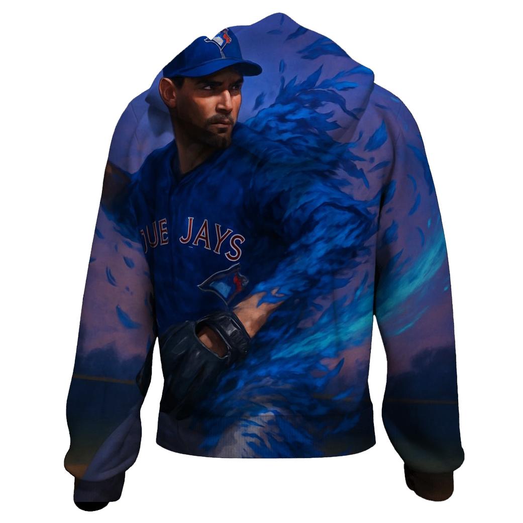 Twilight Bullpen Roar Blue Jays Inspired zip-up hoodies