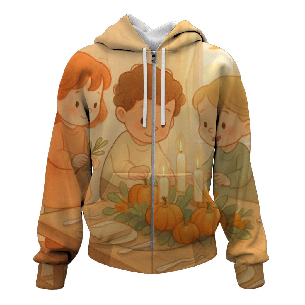 Little Pumpkins Table Helpers heavyweight hoodies