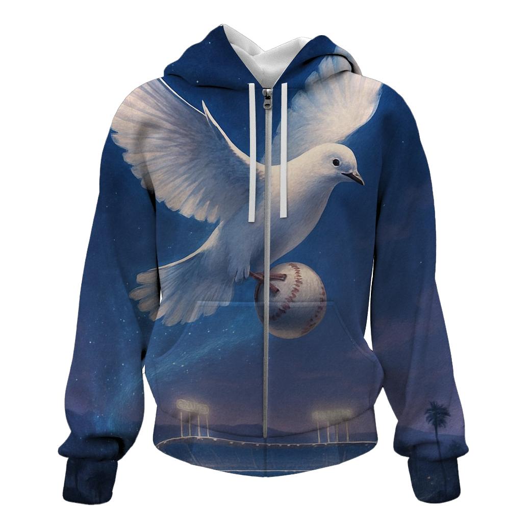 Angels Flight Over Chavez Hills heavyweight hoodies
