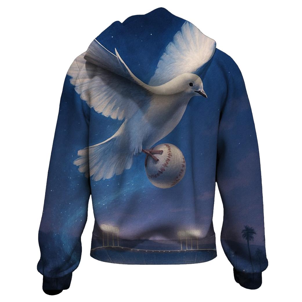 Angels Flight Over Chavez Hills heavyweight hoodies