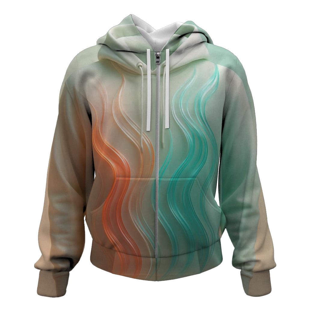 Opaline Drift Currents premium hoodies