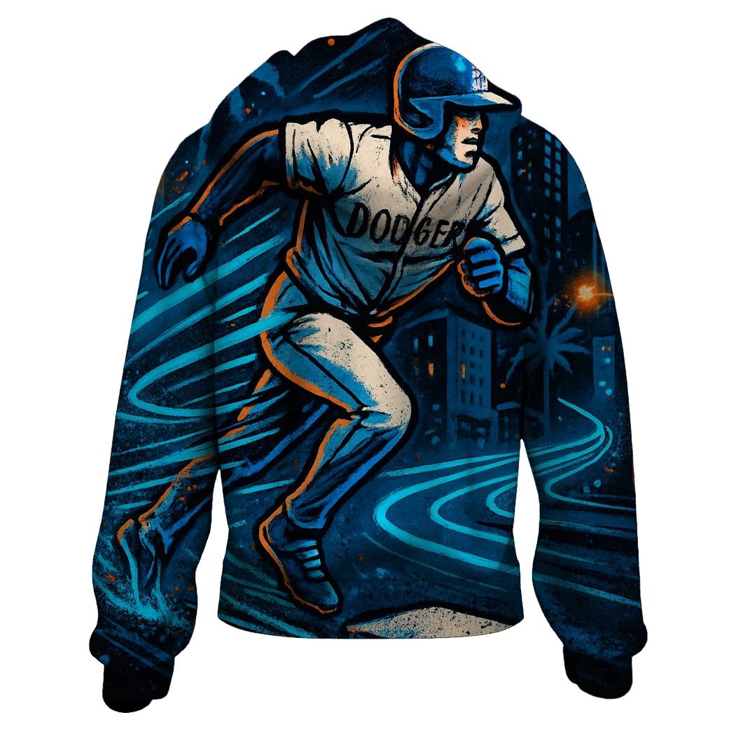 Electric Baselines Street Merge embroidered hoodies