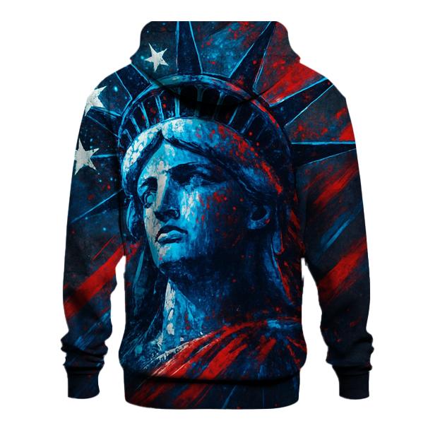 Urban Liberty Graffiti Flag hoodie designs