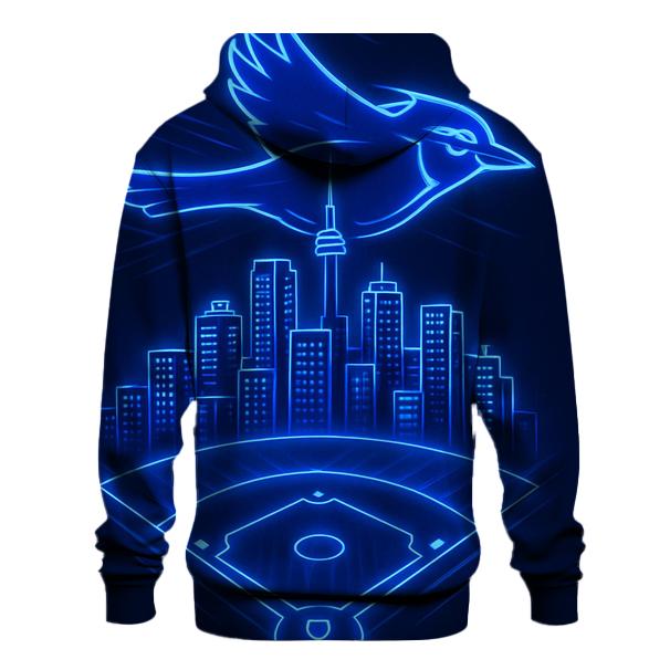 Skyline Surge Diamond In Blue Jays hoodie trends