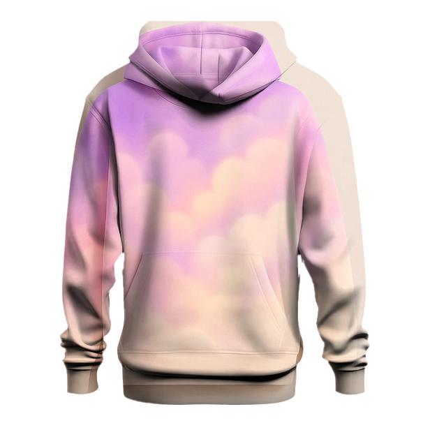 Pastel Cloud Reverie printed hoodies