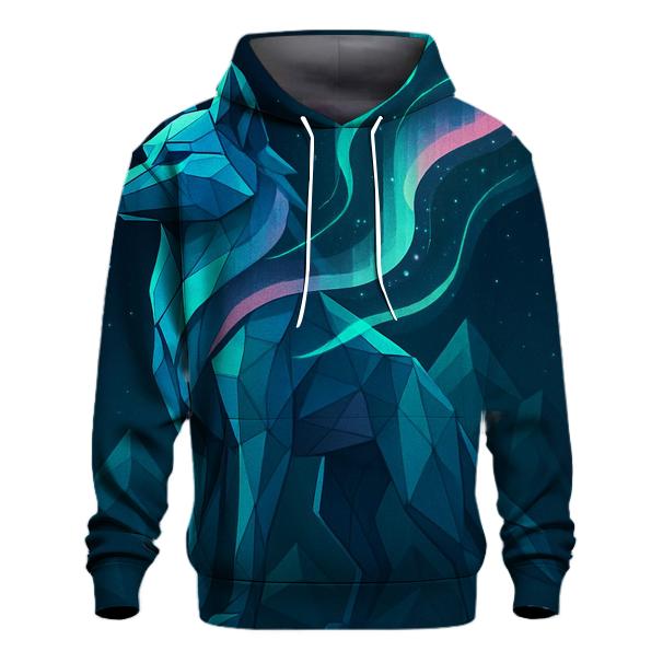 Geometric Aurora Sentinel pullover hoodies