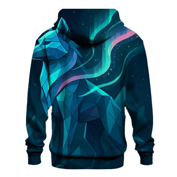 Geometric Aurora Sentinel pullover hoodies
