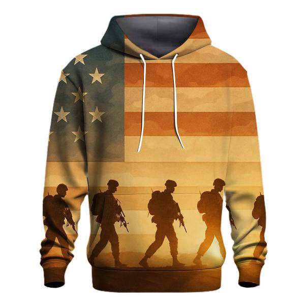 Desert Camo Stripes Patrol hoodie trends