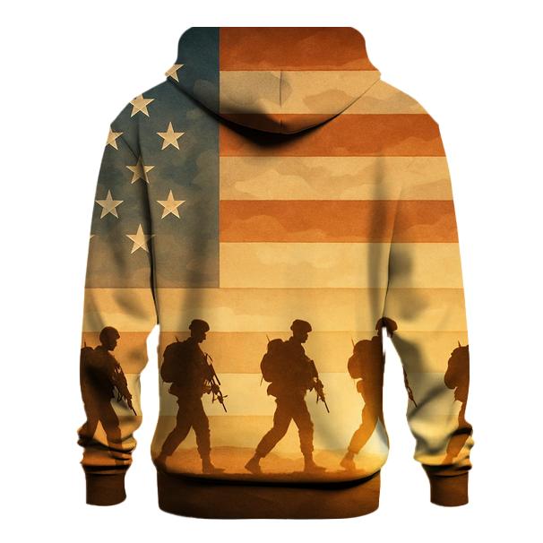 Desert Camo Stripes Patrol hoodie trends