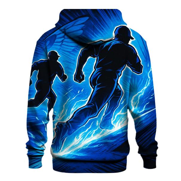 Electric Baseline Chase Blue Jays Fusion printed hoodies