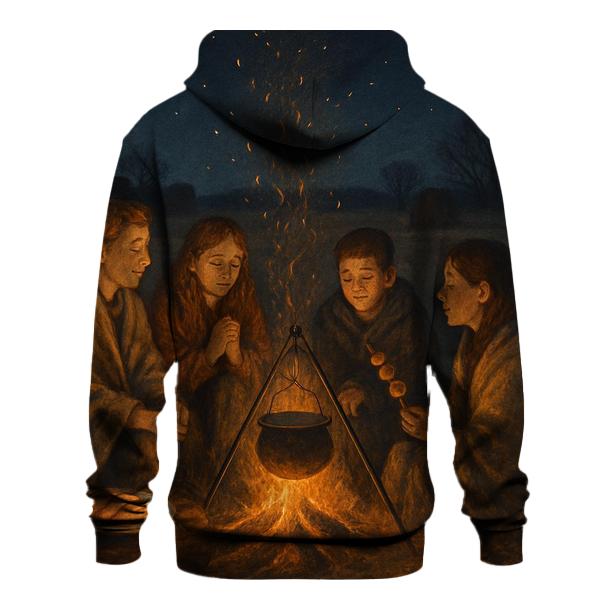 Campfire Stories Of The Harvest zip-up hoodies