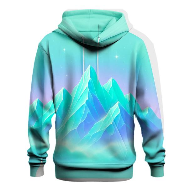 Iridescent Mountain Veil hoodie designs