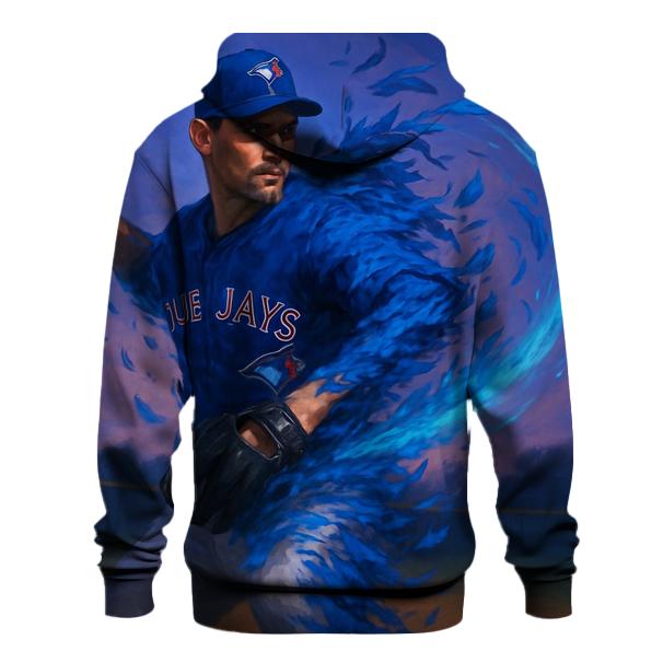 Twilight Bullpen Roar Blue Jays Inspired embroidered hoodies