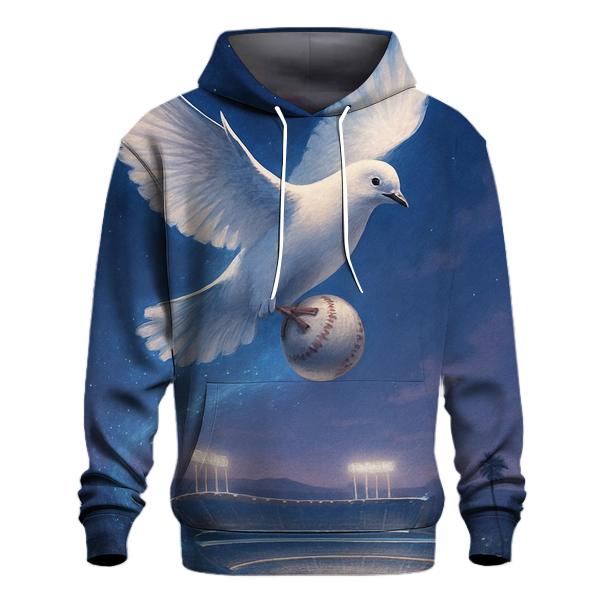 Angels Flight Over Chavez Hills embroidered hoodies