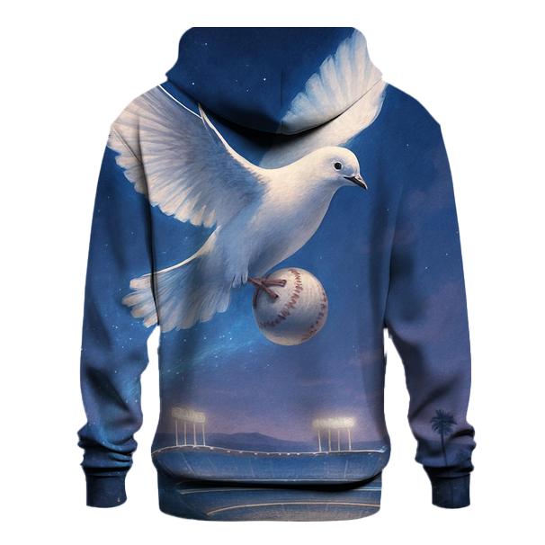 Angels Flight Over Chavez Hills embroidered hoodies