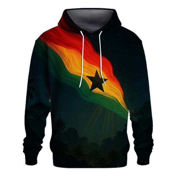 Ghanaian_flag_jungle_comet_path hoodie styles