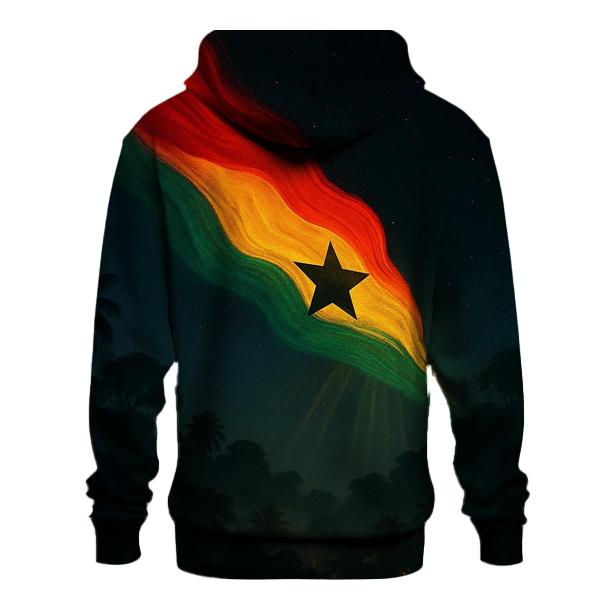 Ghanaian_flag_jungle_comet_path hoodie styles
