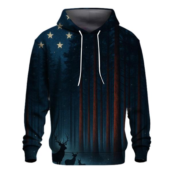 Forest Guardians Star Canopy zip-up hoodies