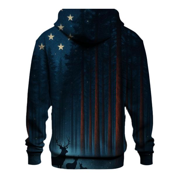 Forest Guardians Star Canopy zip-up hoodies