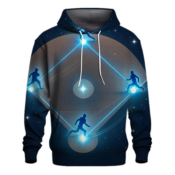 Celestial Infield Geometry printed hoodies