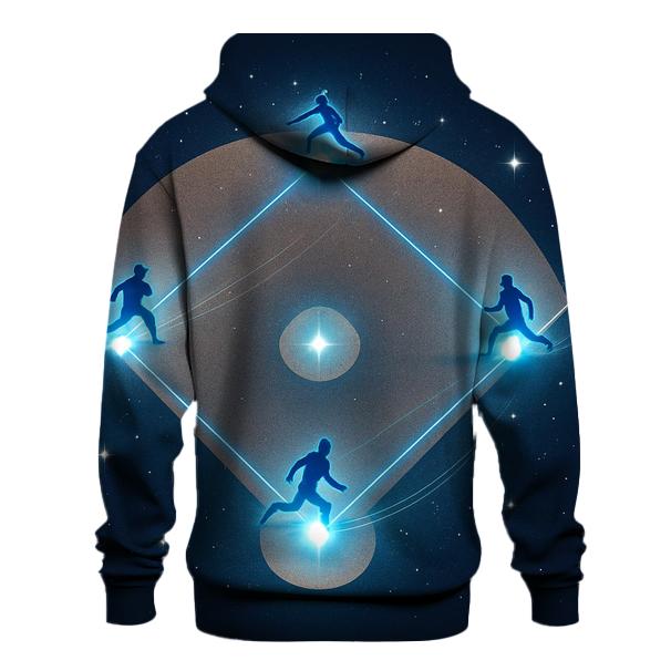 Celestial Infield Geometry printed hoodies