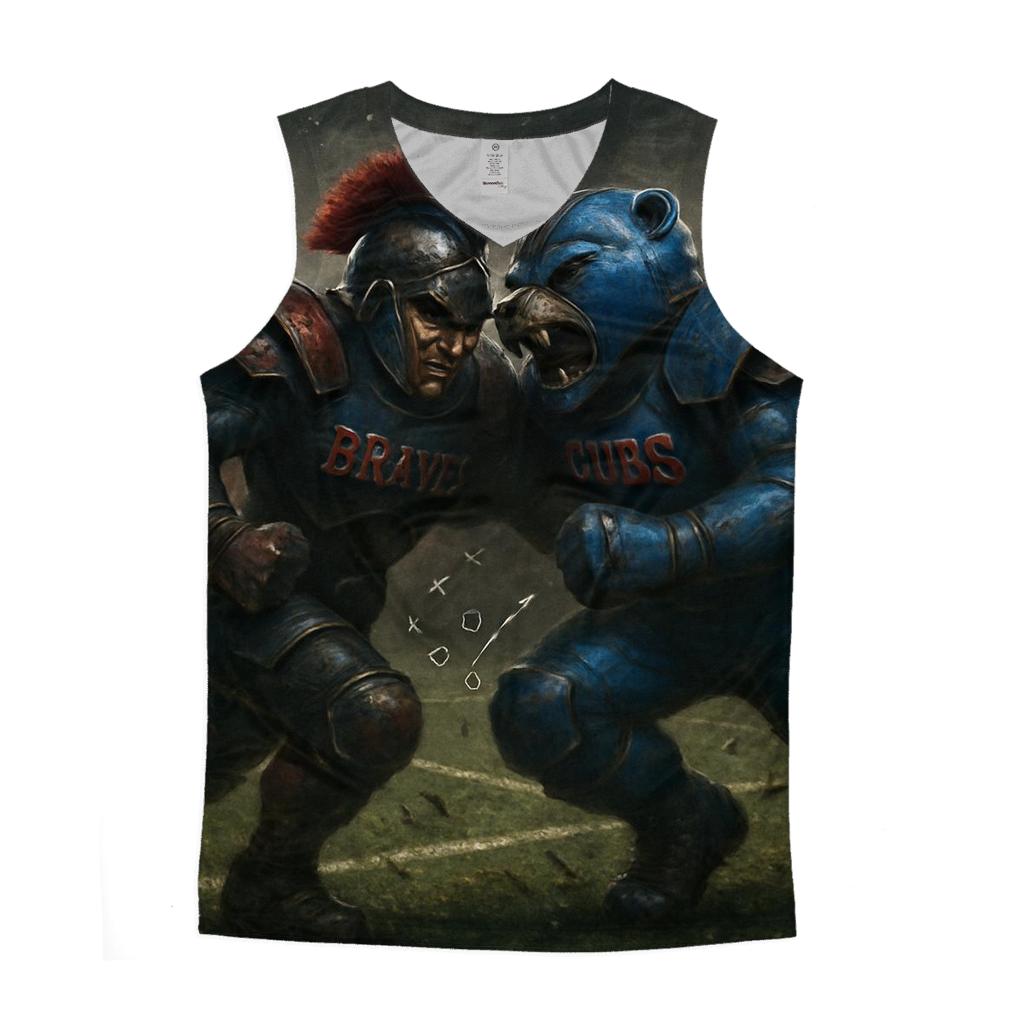 Battle Under The Floodlights Braves Against Cubs designer workout tanks
