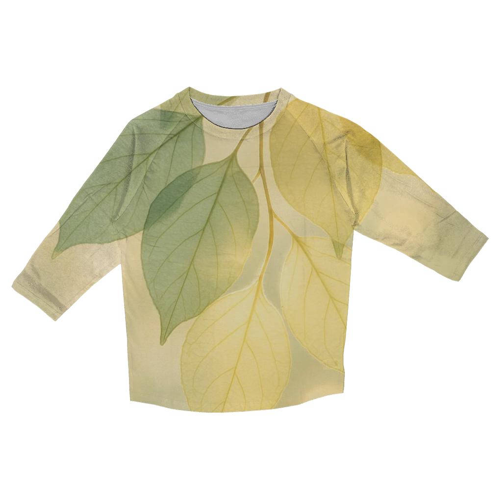 Whispering Leaves Prayer custom 3/4 sleeve shirts