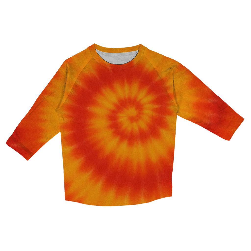 Solar Flare Spiral Radiance fashion 3/4 sleeve shirts