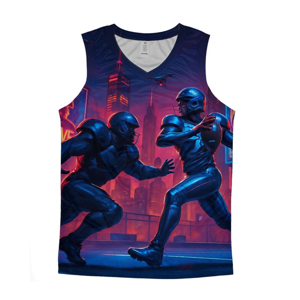 Skyline Blitz Braves And Cubs City Night Game trendy fitted tank tops