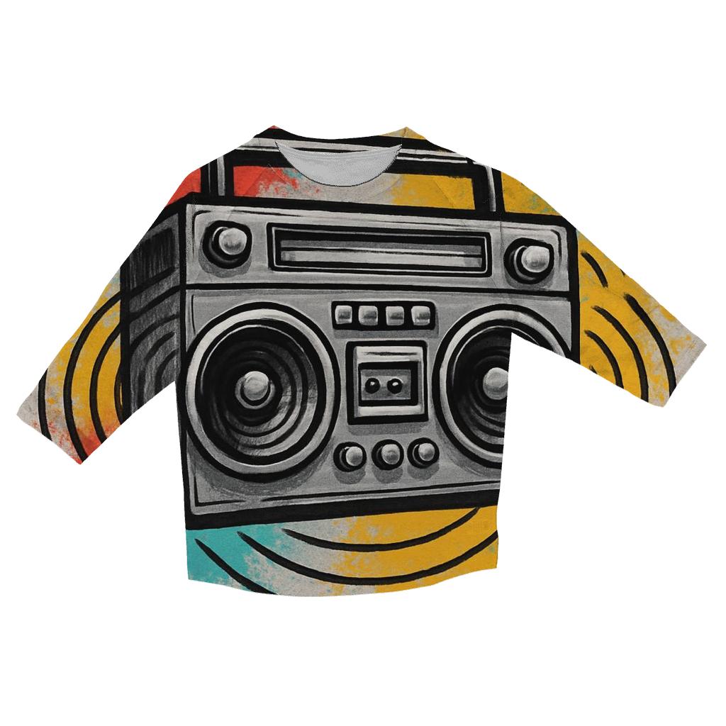 Boombox Street Aura trendy 3/4 sleeve tops