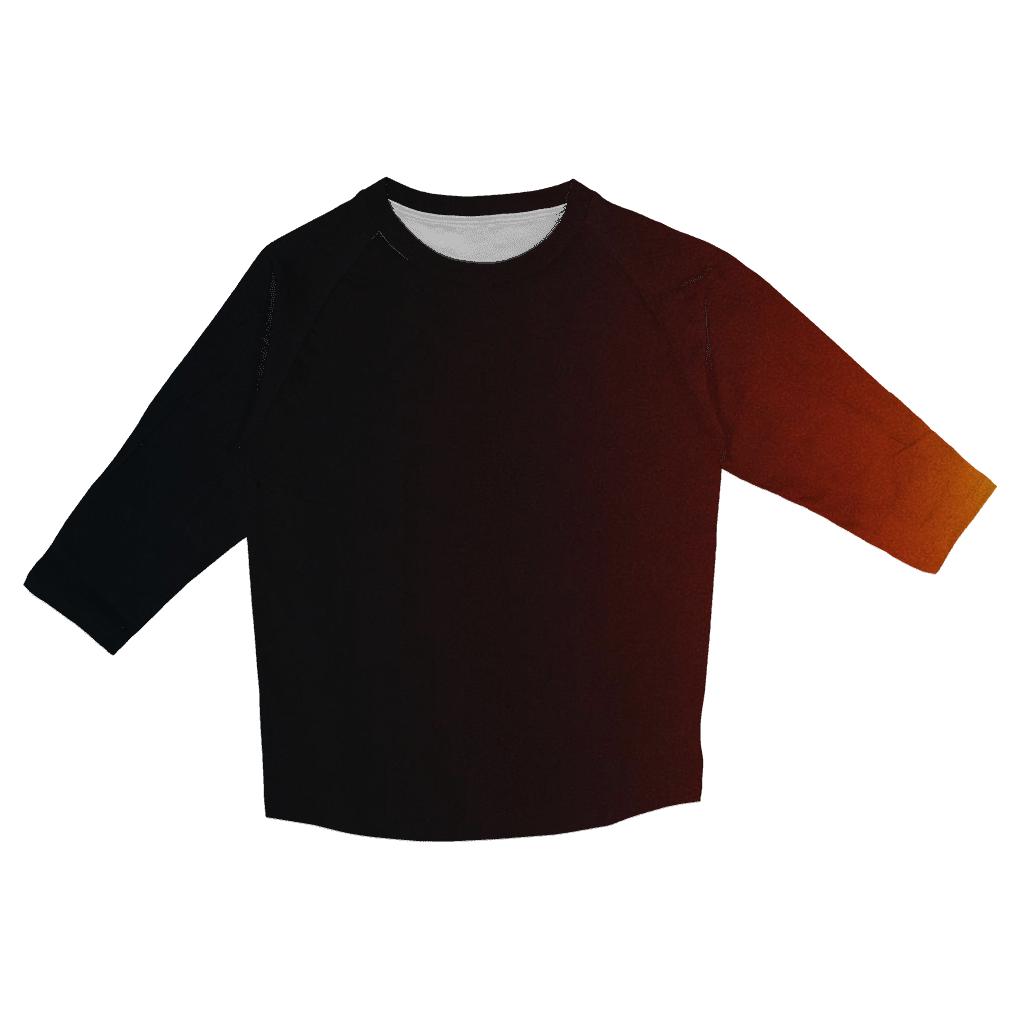 Obsidian Ember Edge stylish quarter sleeve tops