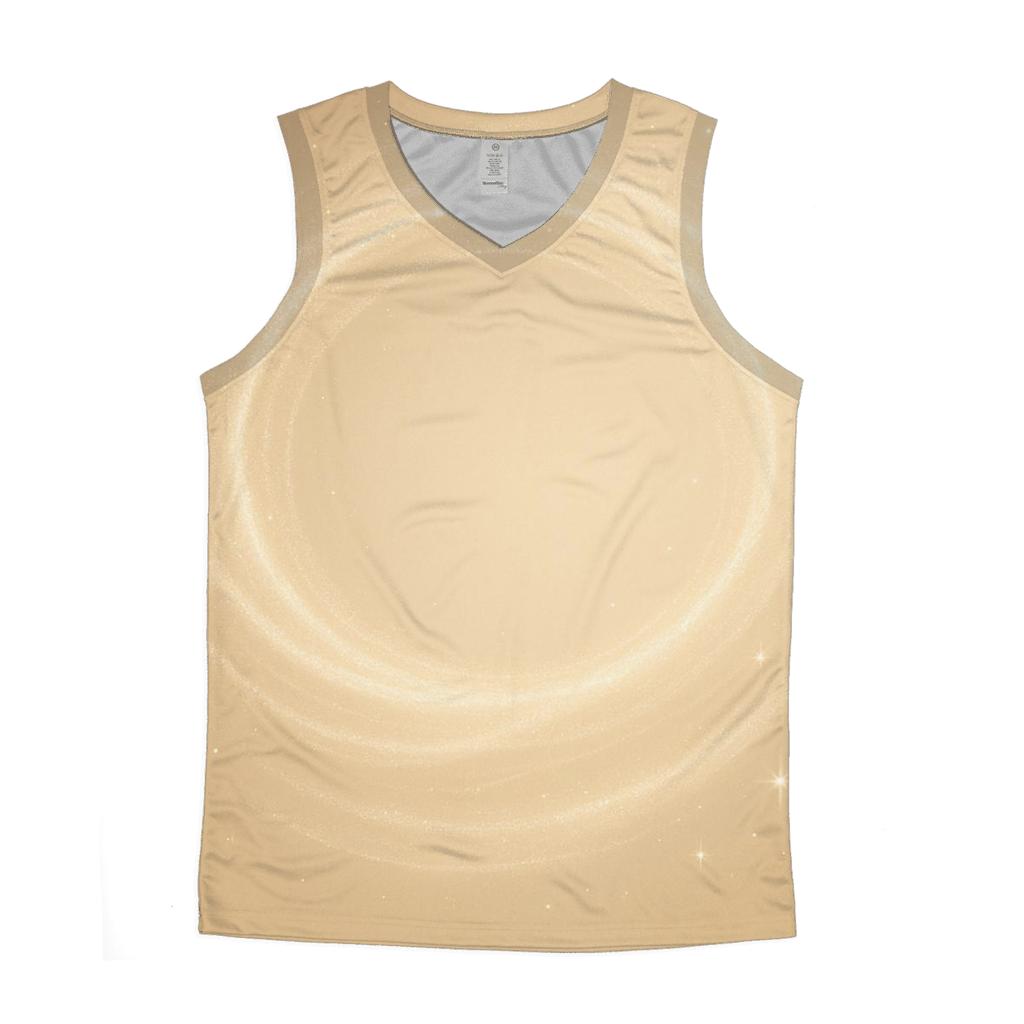 Champagne Aurora Halo personalized athletic tanks