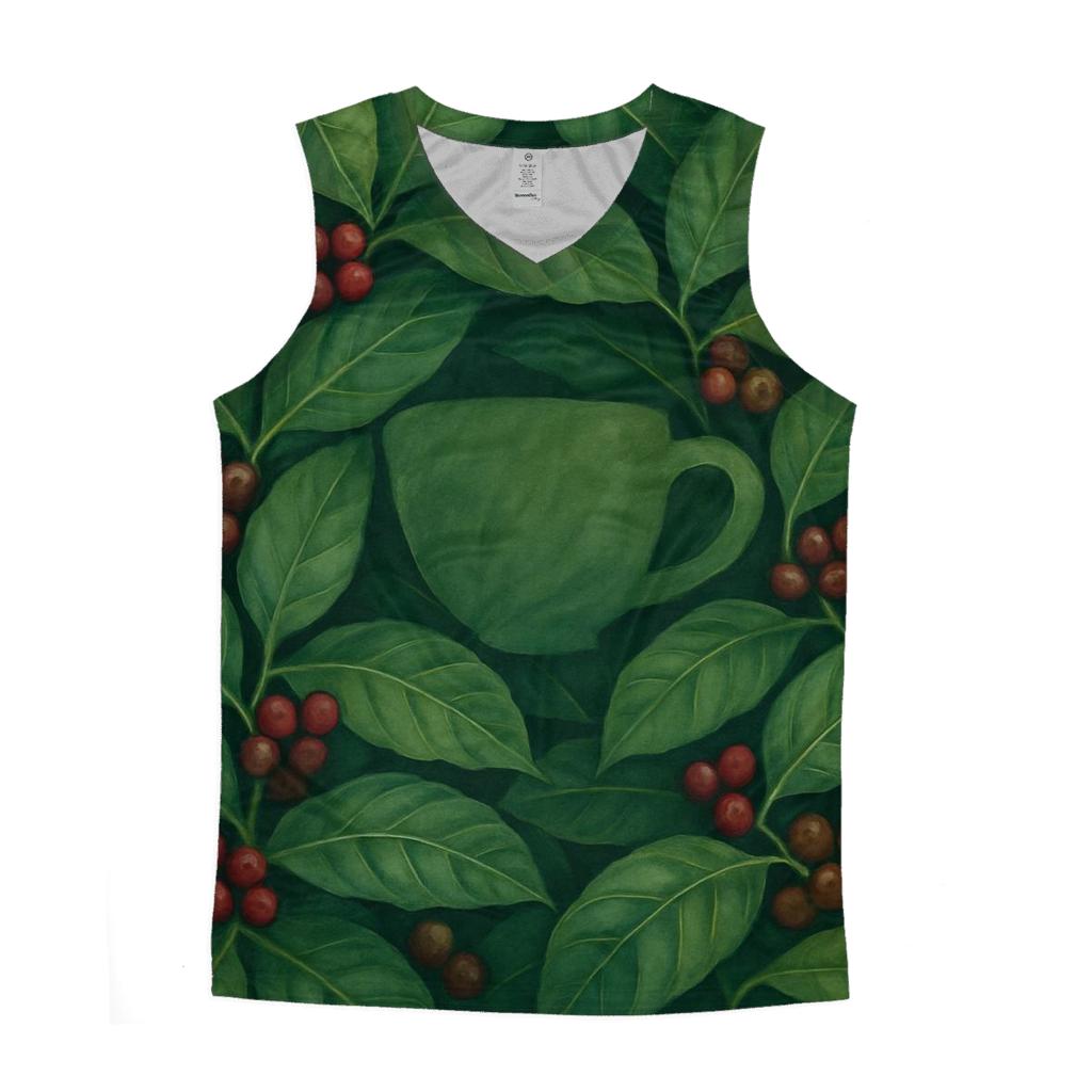 Verdant Bean Canopy casual summer tank tops