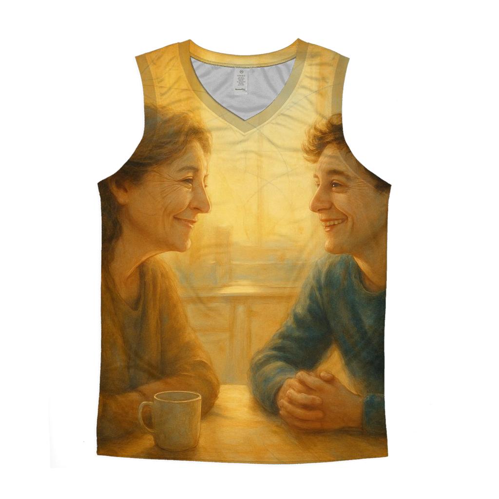 The Map Written In Her Smile stylish racerback tanks