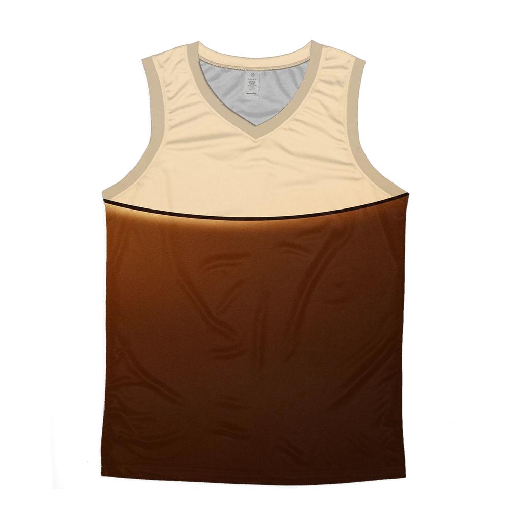 Minimal Crema Horizon custom tank tops