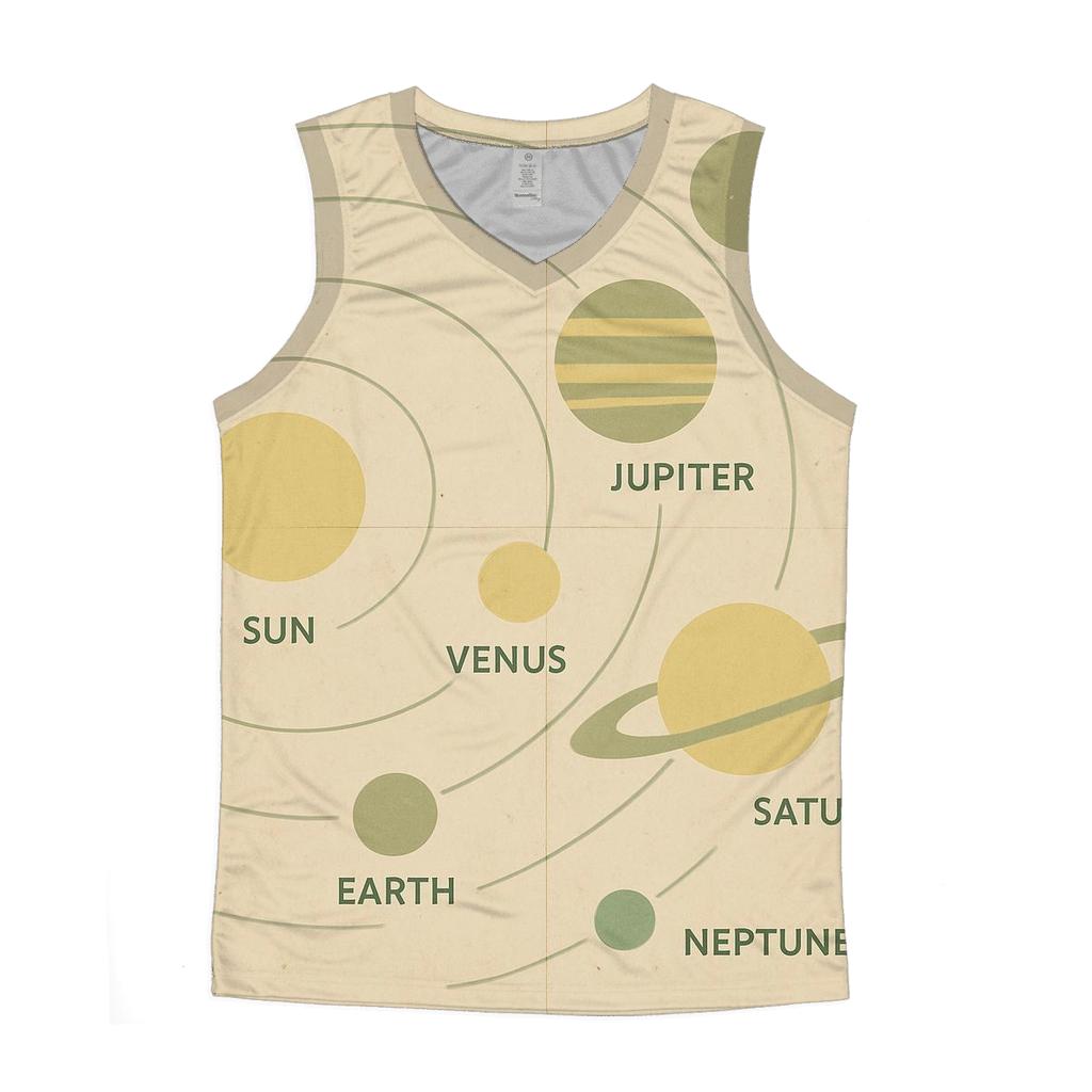 Retro Classroom Diagram Poster custom tank tops
