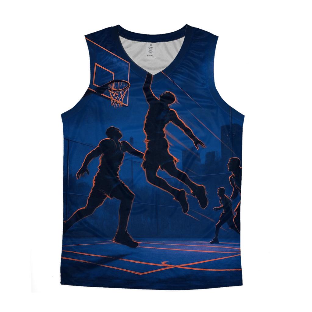 Midnight Street Basketball Clash custom tank tops