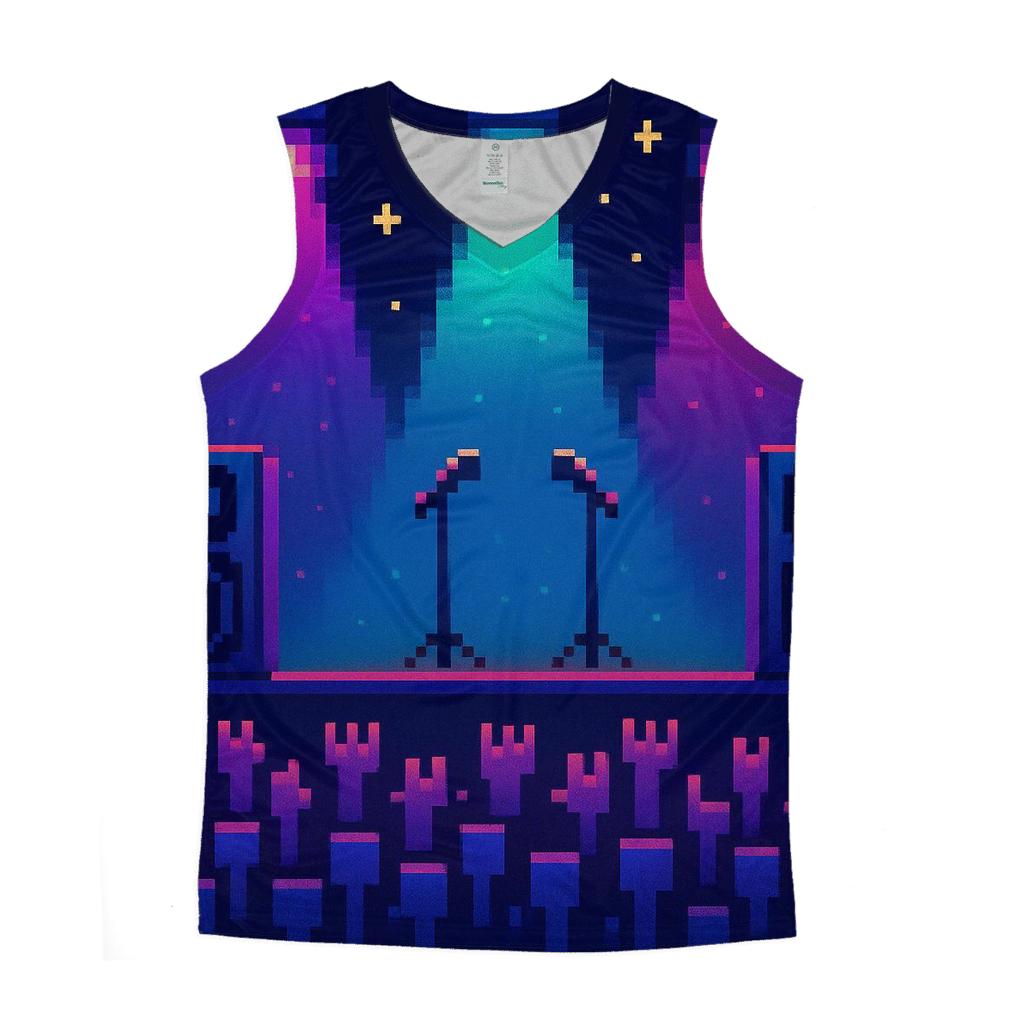 Pixel Stage Riot trendy fitted tank tops