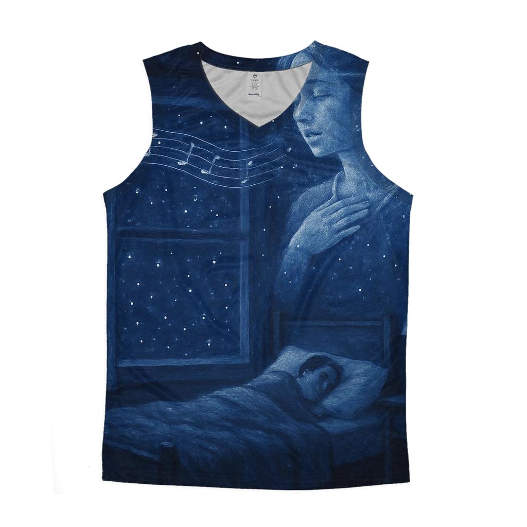 Her Lullaby Still Holding Up The Night sports performance tank tops