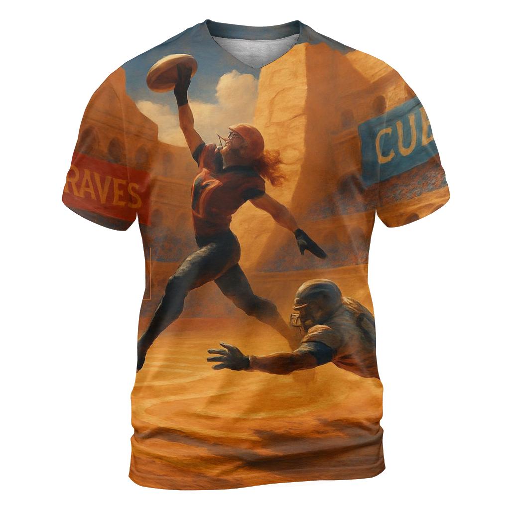 Desert Arena Braves Cubs Showdown statement graphic shirts