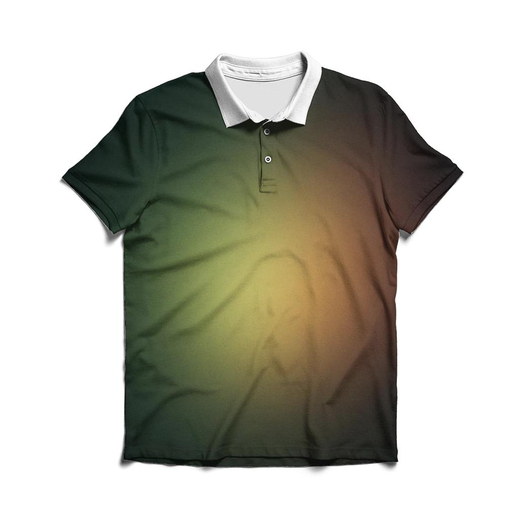 Midnight Orchard Glow casual sports polo shirts